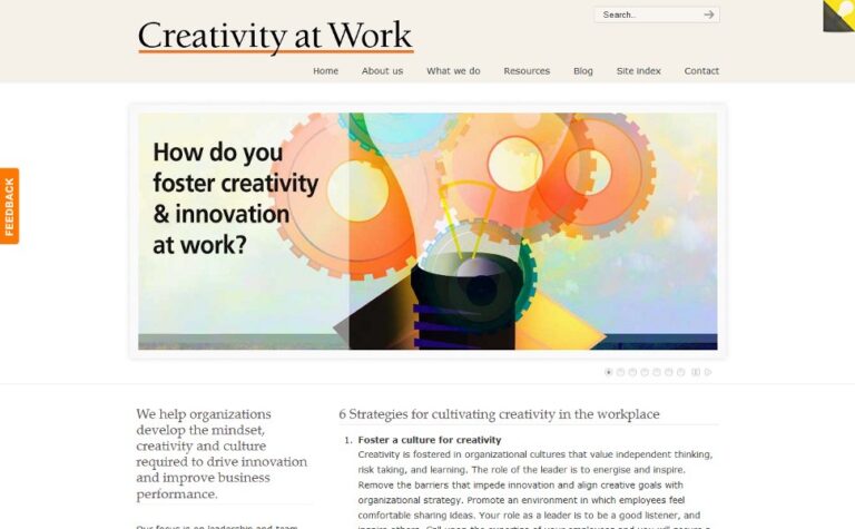 Creativity At Work – PHP Development