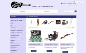 Jimmy Zee’s Distributors Inc – Ecommerce Website Design