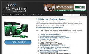 LSS Academy – eCcommerce Product Page Design