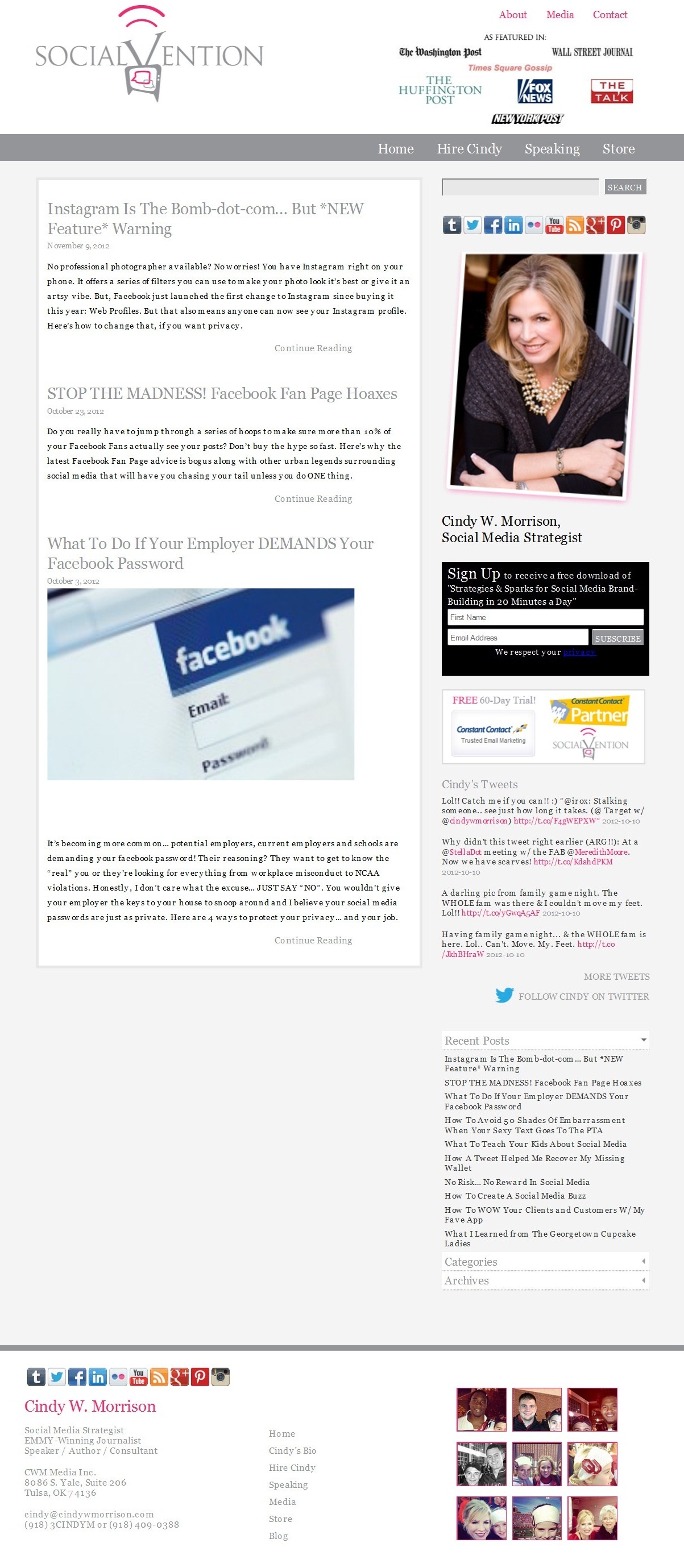 SocialVention – Web Development