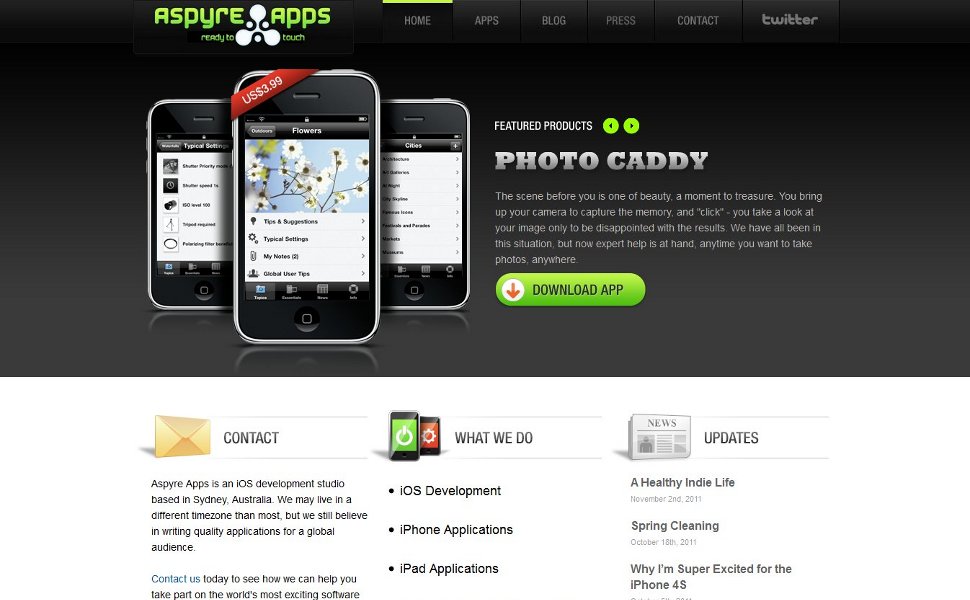 Aspyre Apps – Website Development